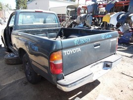 1998 TOYOTA TACOMA DARK GREEN STD CAB 2.4L MT 2WD Z18327